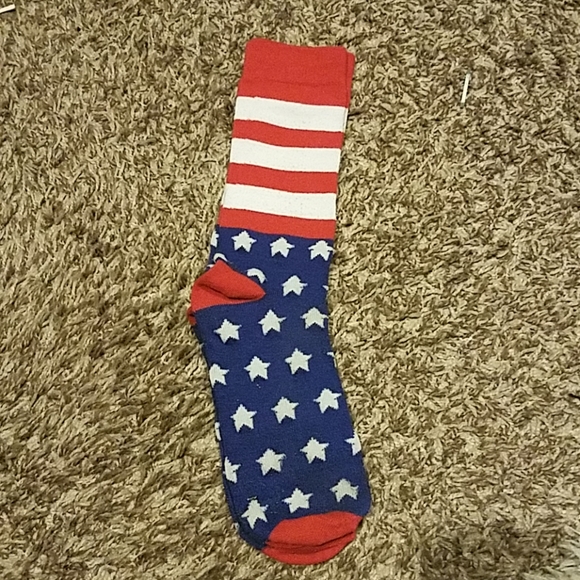 Mens July 4th holiday patriotic sock bandanna comb - Picture 2 of 9